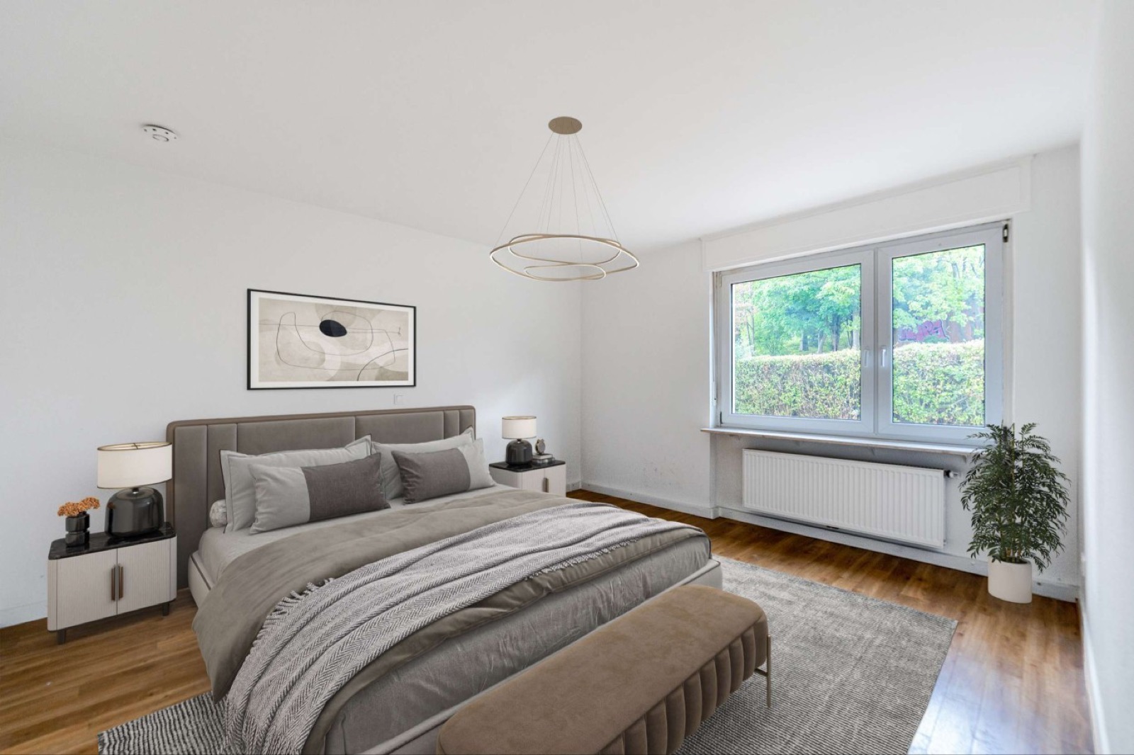 Möblierte Wohnung Berlin, Beispielausstattung nach Sanierung